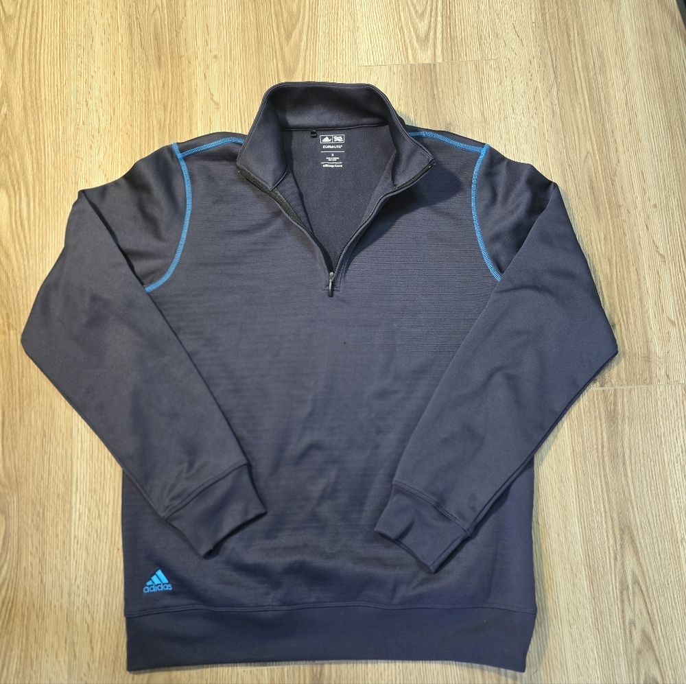 Adidas Climalite1/4 Zip Golf Pullover Size Small